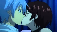 kojou and yuuma kiss