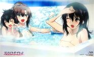 Nagisa Sayaka Yukina bath