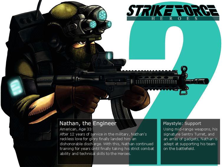 Страйк хероес. Игра Strike Force Heroes 1. Strike Force Heroes 3 Nathan. Инженер Strike Force Heroes 2. Герои ударного отряда 2 персонажи.