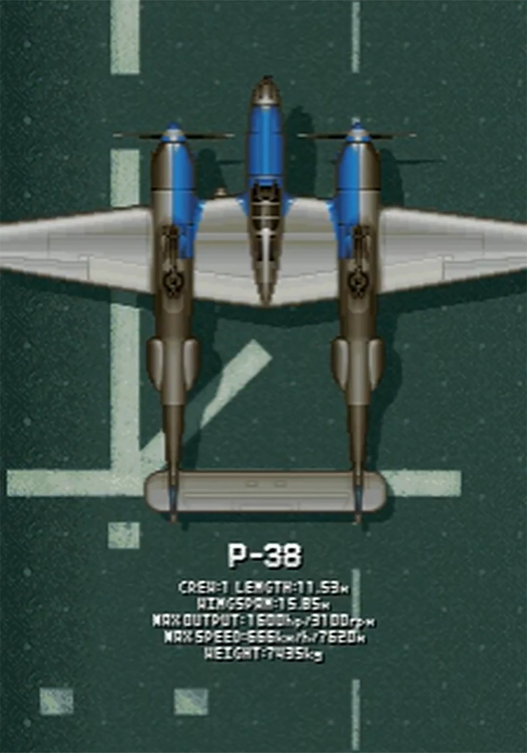 P-38 Lightning | Strikers 1945 Wiki | Fandom