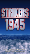 Android title screen of Strikers 1945, from 2016