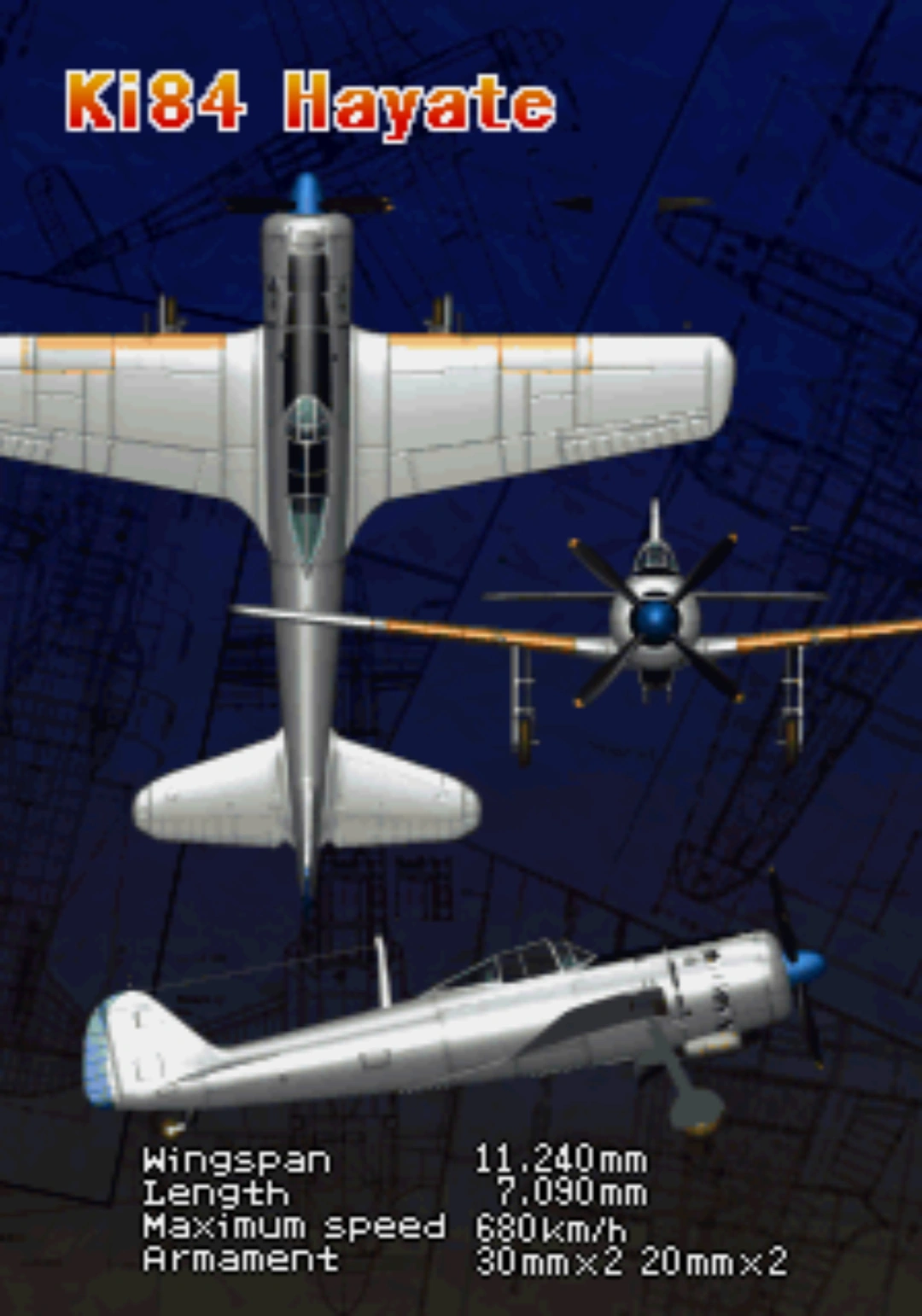Ki-84 Hayate | Strikers 1945 Wiki | Fandom