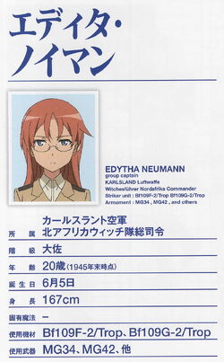 Edytha Neumann World Witches Series Wiki Fandom