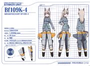 Strike Witches 2 Eila's Bf109K-4