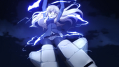 Perrine using her ability at night