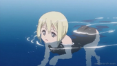Erica swim doggypaddle