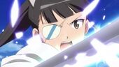 Mio Sword in battle