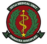 501st Medical Unit badge