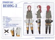 Strike Witches Minna's Bf109G-2