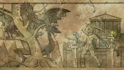 Ancient Witches confronting a Hydra