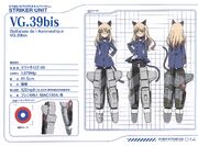 Strike Witches 2 Perrine's VG.39bis