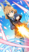 Amelie Planchard smartphone wallpaper from World Witches United Front official twitter