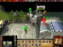 The Brave Welshmen defend their Prince
