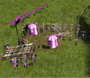 Seren's advancing army