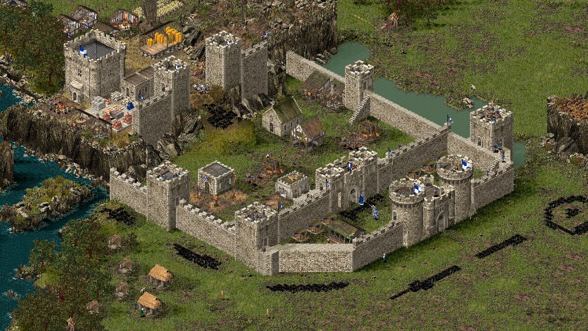 Integrated stronghold. Stronghold (игра, 1993). Рыцари в игре стронгхолд. Стронгхолд Хижина. Стронгхолд гора грома.