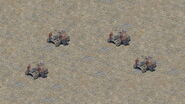 Four battle ready Fire Ballisas in Crusader.