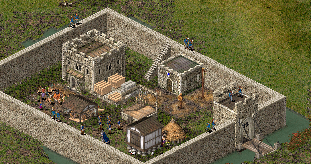 Stronghold игра 2001