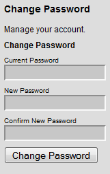 Accounts changepassword