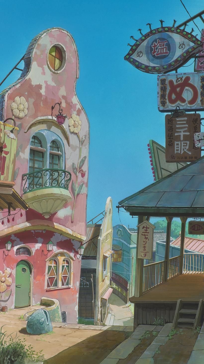 Deserted Town Ghibli Wiki Fandom