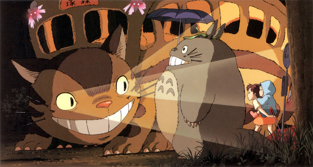 Its the cat bus from my neighbour totoro  My neighbor totoro Totoro  Ghibli