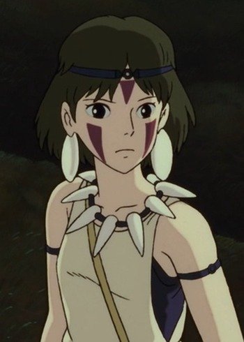 Princess Mononoke - the Girl Behind the Mask 