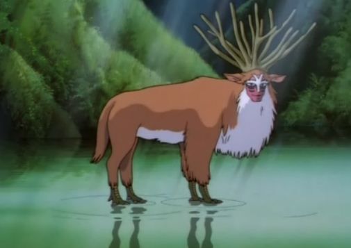 Princess Mononoke's Great Forest Spirit figure adds solemn Ghibli