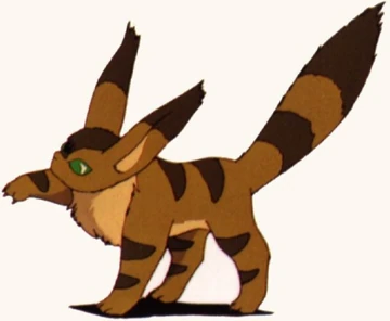 Peluche Nakayoshi Fox Squirrel (KitsuneRisu) – Nausicaä – Studio Ghibli – Neuf