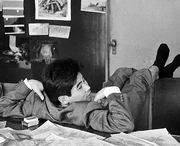 Takahata during production of Hols: Prince of the Sun