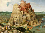 Tower of Babel by Pieter Brueghel the Elder.