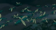 A swarm of Daiō-Yanma on move.
