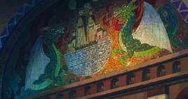 Dragons Mural