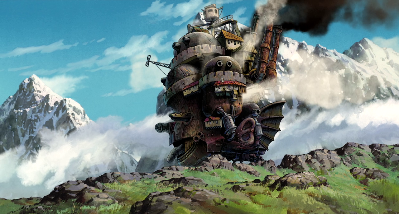  Howl's Moving Castle : Jean Simmons, Christian Bale, Lauren  Bacall, Blythe Danner, Billy Crystal, Emily Mortimer, Liliana Mumy, Josh  Hutcherson, Hayao Miyazaki, From The Novel By Diana Wynne Jones, Screenplay  By