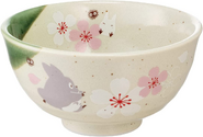 Merchandise - Totoro Traditional Japanese Dish Series - Bowl Sakura