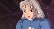 Sophie after Calcifer eats her braid