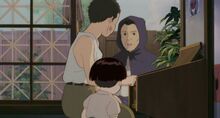 Seita's Aunt with characters