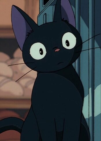 Anime Cat  Anime Kawaii Black Cat HD phone wallpaper  Pxfuel