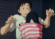 Rikako seeks Taku for comfort after being betrayed by her father.