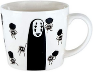 Merchandise - Mysterious Color Changing Teacup Mug with No Face and Soots White