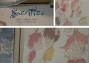 Various image boards for the film, including its title card.