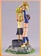 San and Ashitaka holding Forest Spirit's head