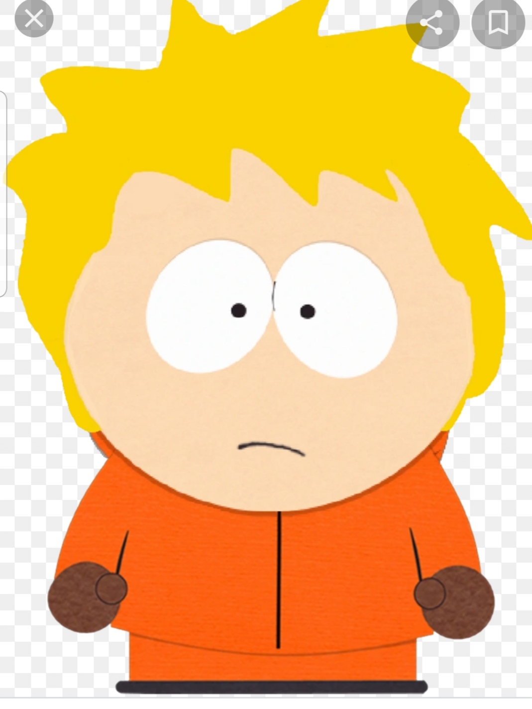 South Park Kenny без капюшона