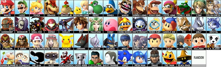 My Dream SSB Roster | Stuffz Wiki | Fandom