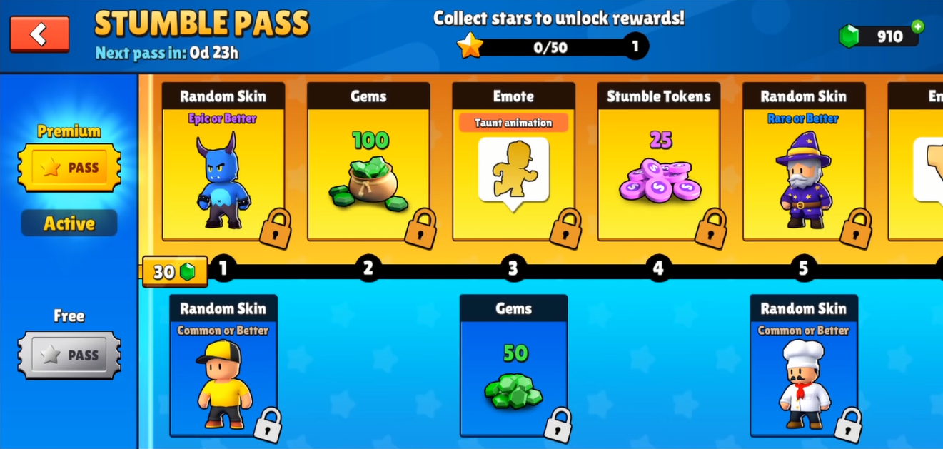 Stumble Guys - 800 Gems Reidos Voucher