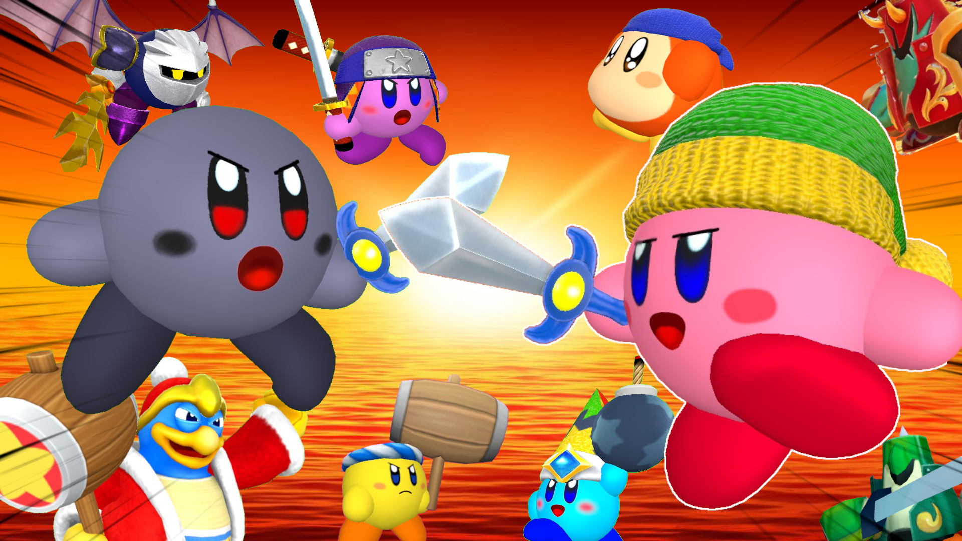 Review: In Kirby Fighters 2, Kirby's Both a Lover And a Fighter - Siliconera