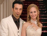 Miriam und Robert bei ihrer symbolischen Hochzeit