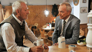 Alfons und Werner im gern besuchten Bräustüberl