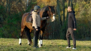 Selina von Thalheim mit Stella und Erik Vogt