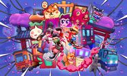 El keyart de Osaka