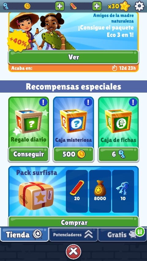 Os traigo un video de como poner códigos en Subway Surf, y si veo