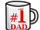 Number One Dad Collectible Mug